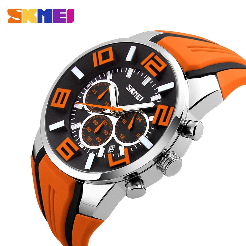 Watches Men Luxury Brand SKMEI Chronograph Men Sports Watches Waterproof Male Clock Quartz Men&#39;s Watch reloj hombre 2018