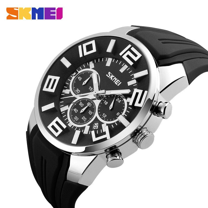 Watches Men Luxury Brand SKMEI Chronograph Men Sports Watches Waterproof Male Clock Quartz Men&#39;s Watch reloj hombre 2018