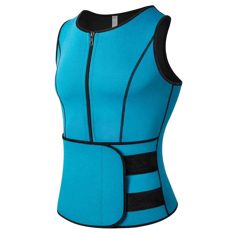 Men Body Shaper Waist Trainer Tank Tops Activewear