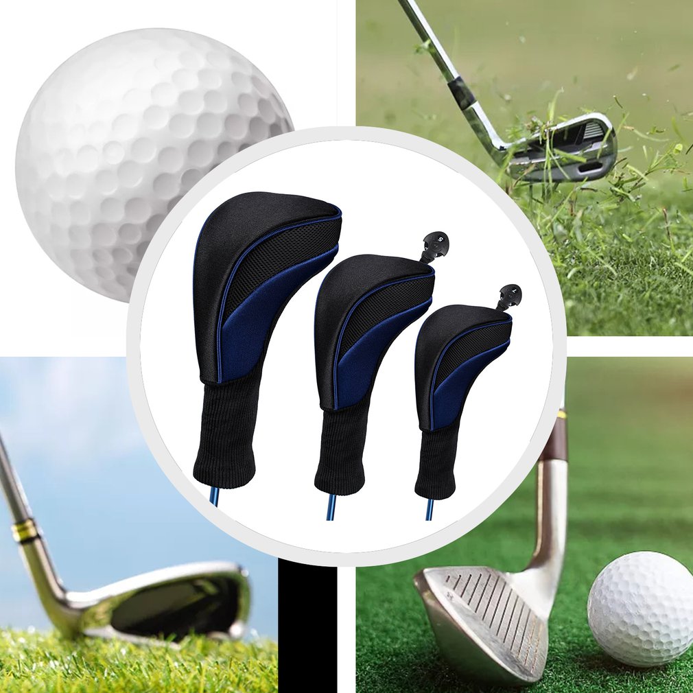 Men Gift  Golf Wood Head Covers  Golf Wood Head Cover  Golf Supplies  Golf Head Covers  Golf Gift  Golf Covers  Golf Accessories