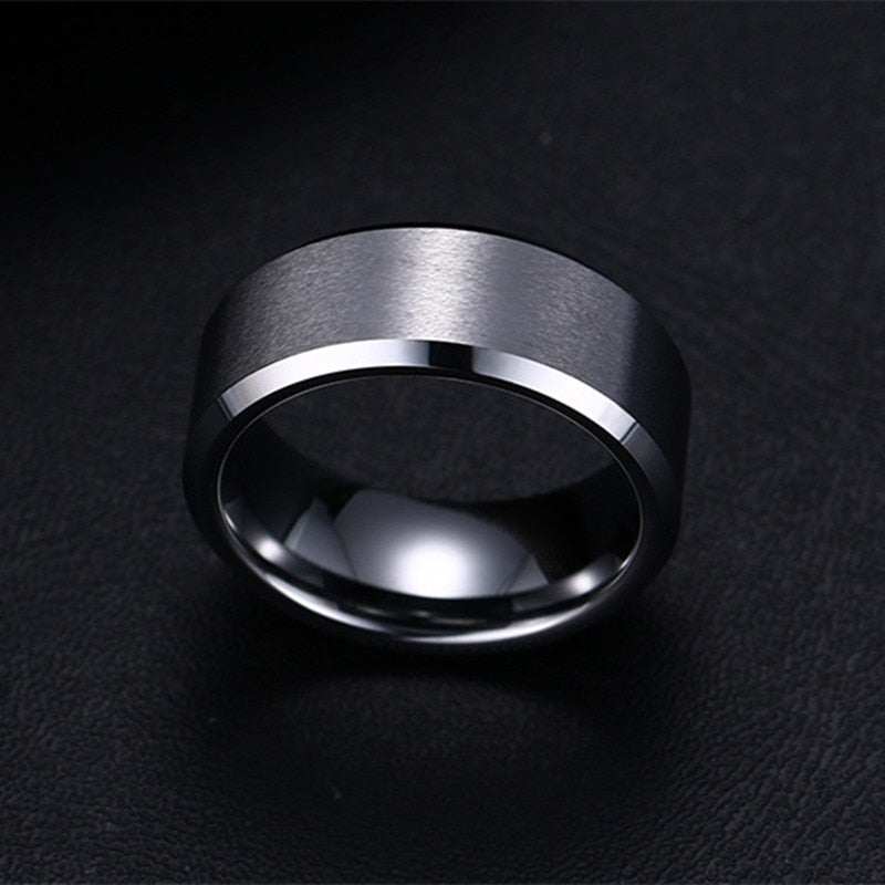 The perfect accessory for any occasion, all of the classic wedding rings in our collection are crafted differently and uniquely for each of our varied customers. Show your loved one you care with an authentic and stylish ring. Fitting any budget, beautifully crafted from high quality stainless steel. This ring is available in a wide array of materials to match your personal taste.