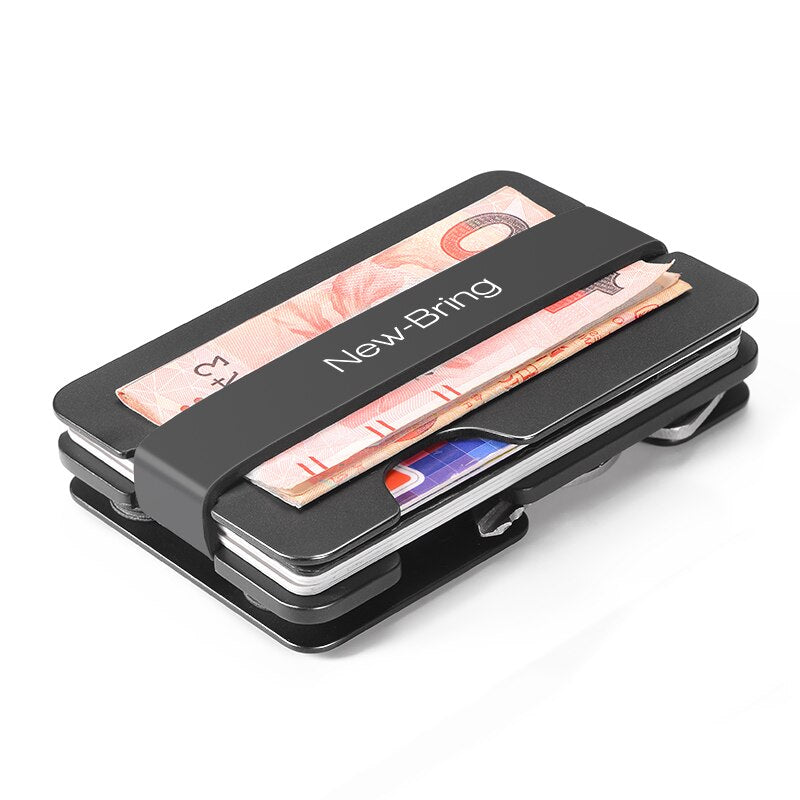 Multi-Functional Metal RFID Intercept Card Money Clip