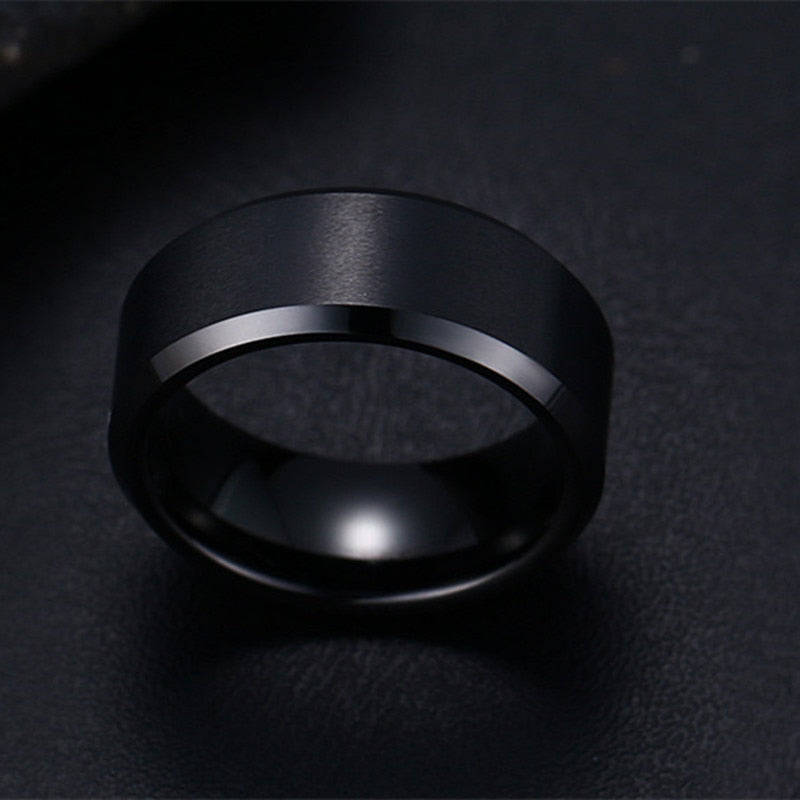 The perfect accessory for any occasion, all of the classic wedding rings in our collection are crafted differently and uniquely for each of our varied customers. Show your loved one you care with an authentic and stylish ring. Fitting any budget, beautifully crafted from high quality stainless steel. This ring is available in a wide array of materials to match your personal taste.