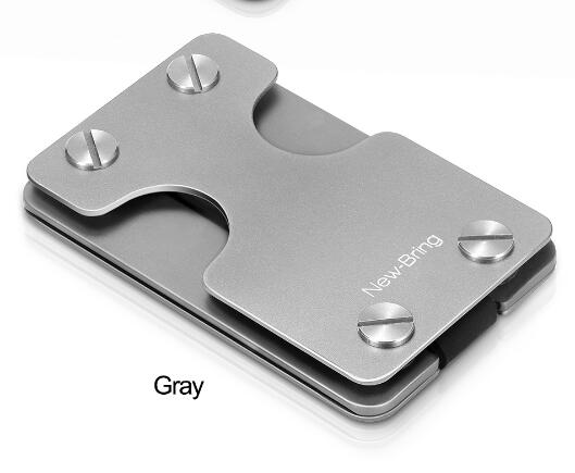 Multi-Functional Metal RFID Intercept Card Money Clip