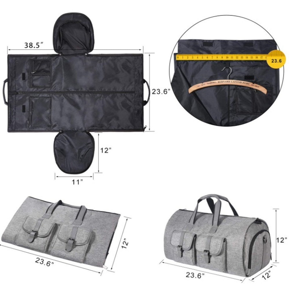 Multifunctional Suit Garment Men Travel Bag