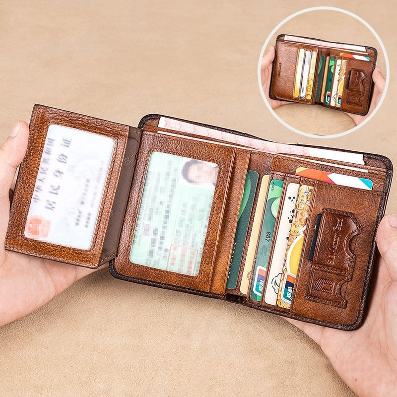 Genuine Leather Wallet for Men