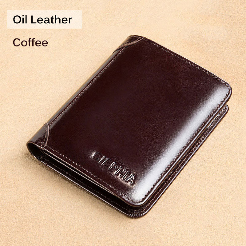 Genuine Leather Wallet for Men