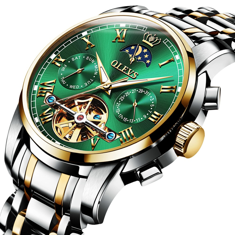 Luxury Stainless Steel Automatic Mechanical Men Watch