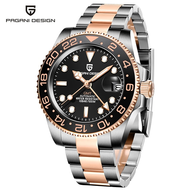 Luxury Men Mechanical Waterproof Wristwatch