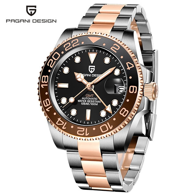 Luxury Men Mechanical Waterproof Wristwatch