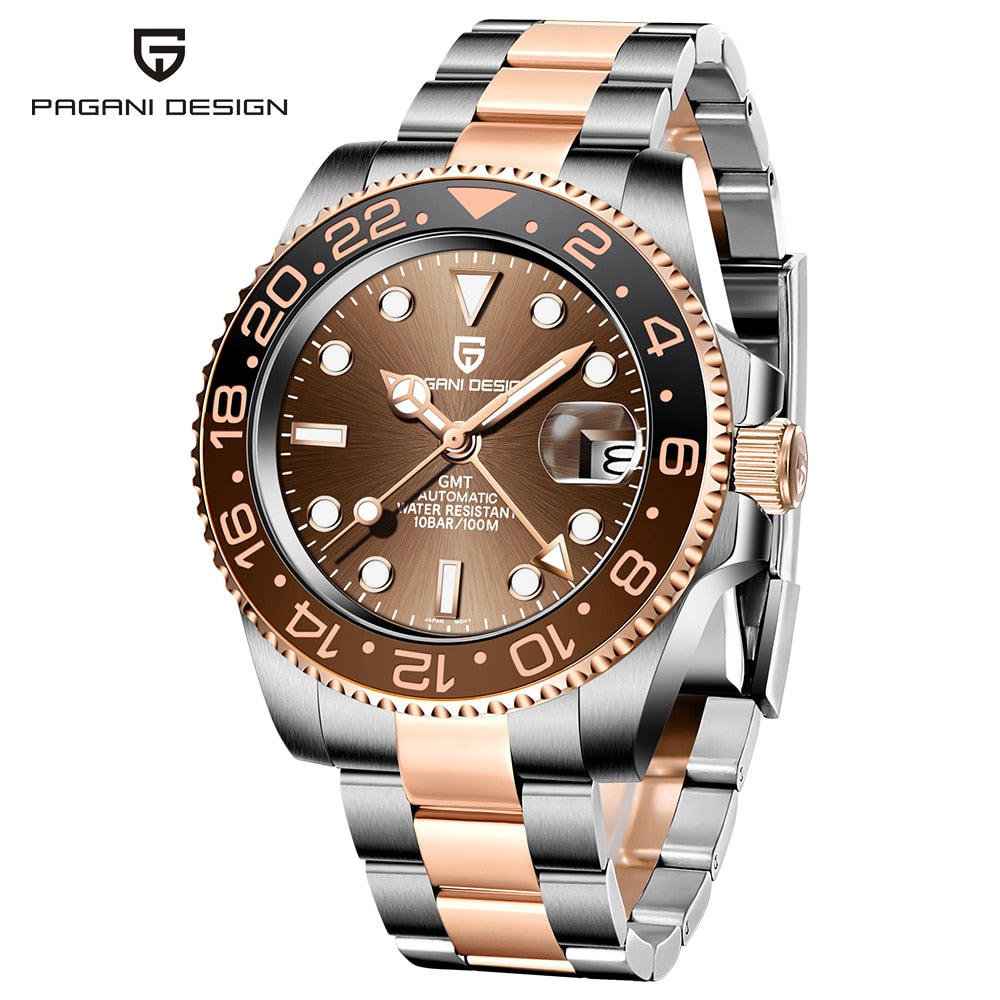 Luxury Men Mechanical Waterproof Wristwatch