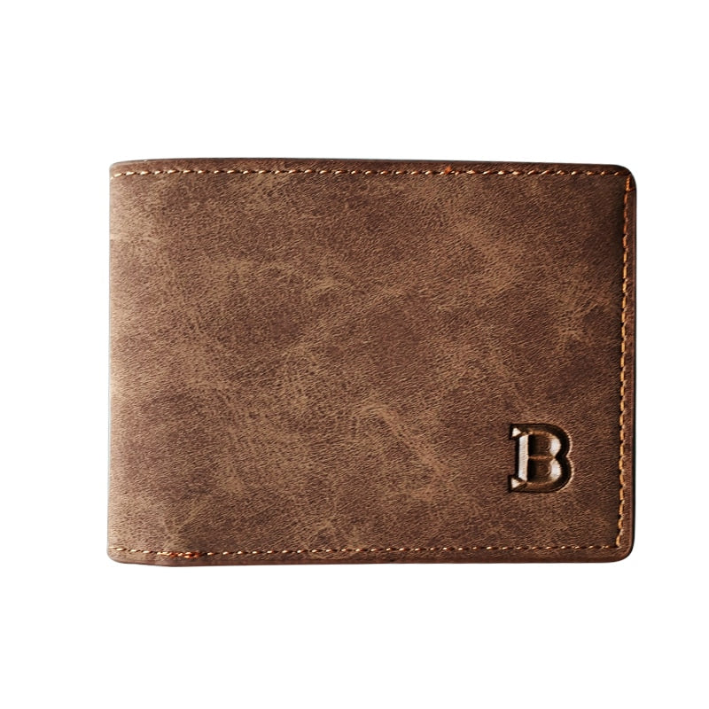 Men Leather Wallet Money Credit Card Holder