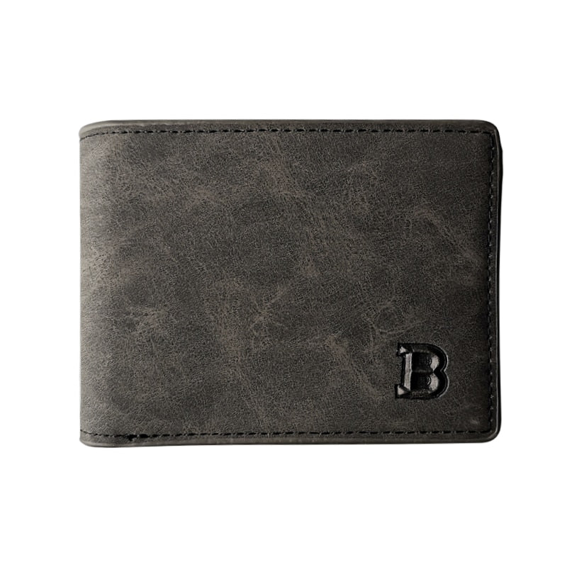 Men Leather Wallet Money Credit Card Holder